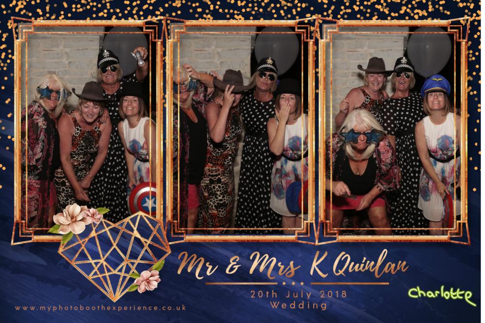 Mr & Mrs K Quinlan | View more photos from the event at gallery.myphotoboothexperience.co.uk/u/MyPhotoBoothExperienceLtd/Mr-Mrs-K-Quinlan